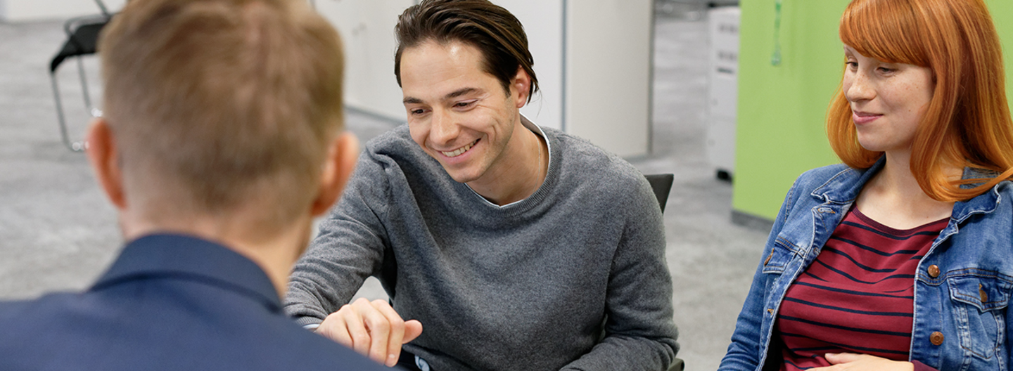 Banner für die Organisation